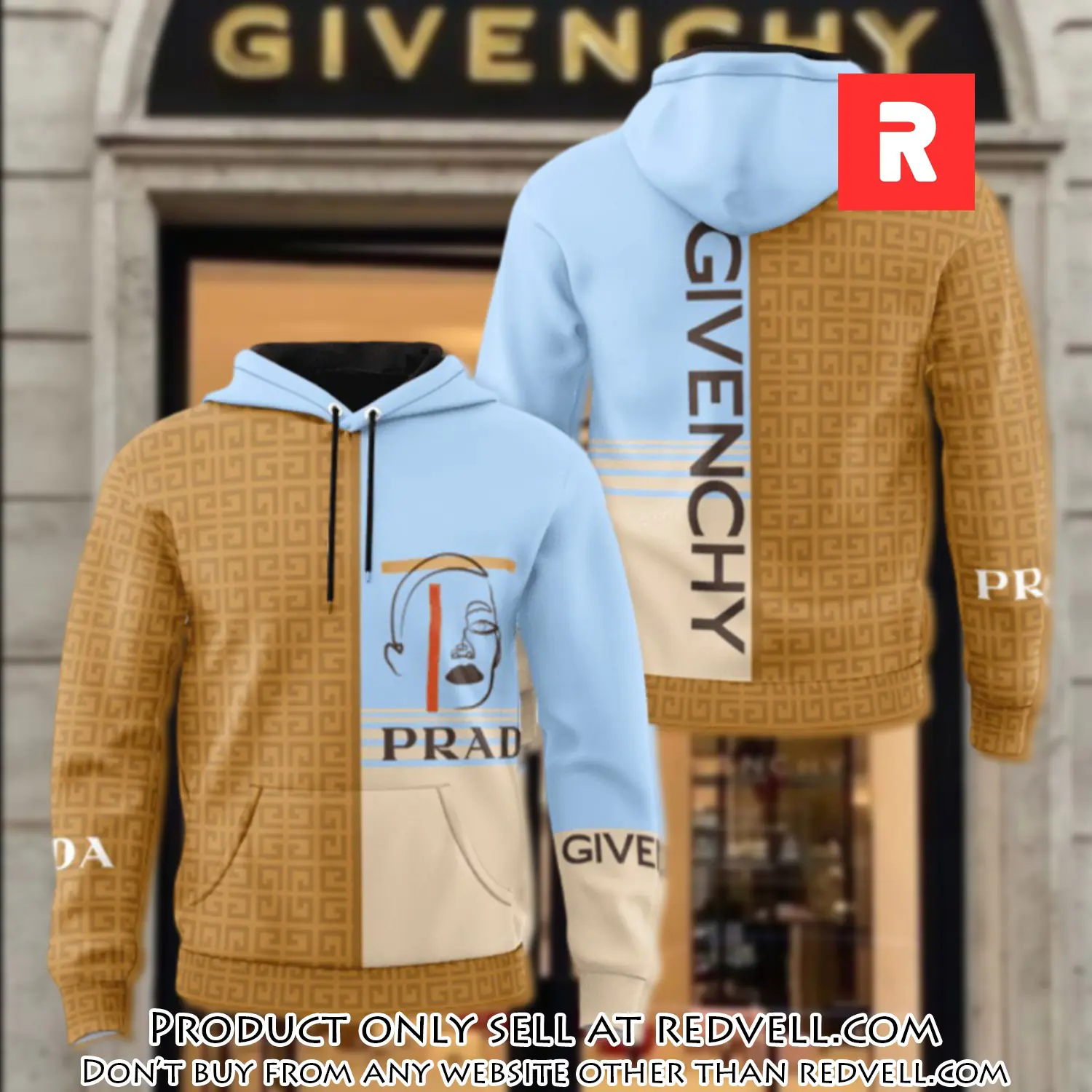 Givenchy prada unisex hoodie luxury brand gifts  jh2287 rv4423330